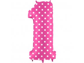 841PF Number 1 Pois Fuxia
