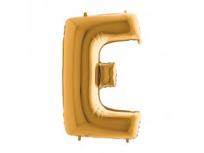 242G Letter E Gold