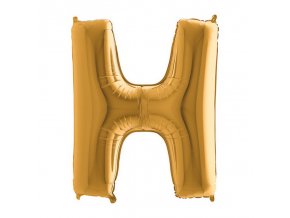 272G Letter H Gold