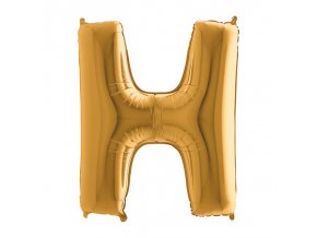 272G Letter H Gold