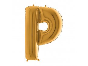 352G Letter P Gold