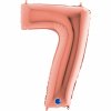 237RG Number 7 Rose Gold 1