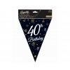 girlanda flagi 40 urodziny