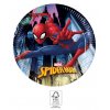 Talíře malé papírové SPIDERMAN Team Up 8ks
