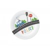 Talíře malé papírové POLICIE 6ks