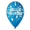 Balonek latexový Happy Birthday