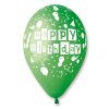Balonek latexový Happy Birthday