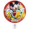 Talíře MALÉ papírové Mickey Mouse 8ks
