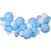 balonkova girlanda diy 65ks baby blue