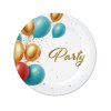 Talíře malé papírové PARTY 6ks