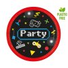Talíře papírové velké GAME PARTY 8ks
