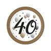 Talíře velké papírové 40 8ks