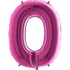 Balon foliove cislo ruzove 0 71WPINK0