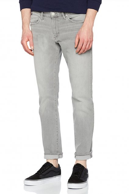 Pánske rifle MAVI / MARCUS Slim Straight Leg Jeans 00351-25321 Grey Ultra Move