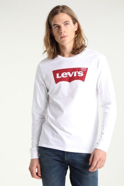 Pánske tričko LEVI'S® Long Tee 36015-0010 White