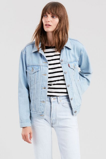 Dámska rifľová bunda LEVI'S® Ex-boyfriend Trucker Jacket 29944-0057