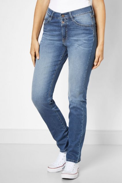 Dámske rifle PADDOCK jeans PAT Slim High rise medium soft blue