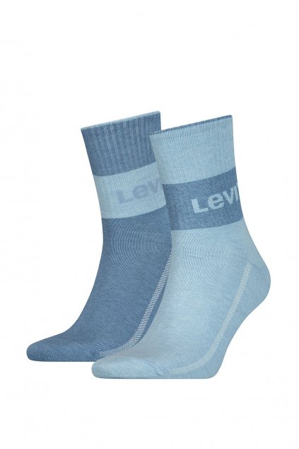 Ponožky LEVI'S® 2 Pack 37157-0653 Cut Socks