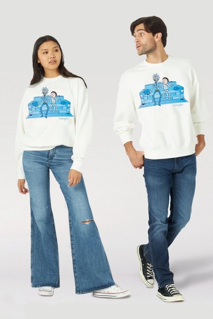 Unisex mikina Wrangler® Rick and Morty W6RHN737