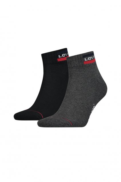 Ponožky LEVI'S® 2 Pack MID CUT 37157-0148