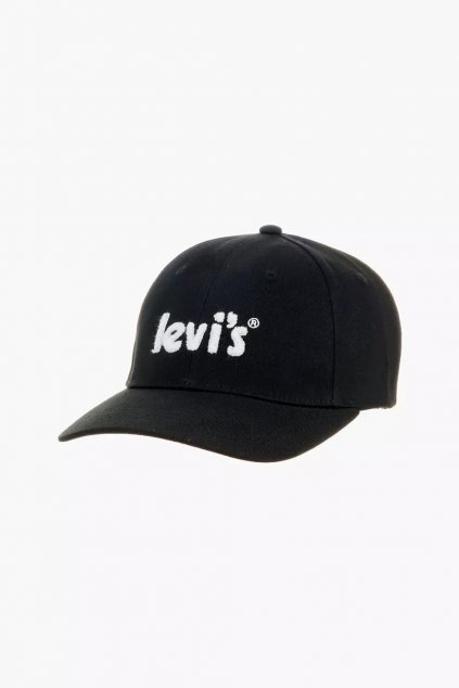 Šiltovka LEVI'S® logo Cap D6642-0003 Black