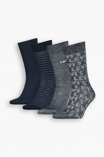 Pánske ponožky LEVI'S® 4-Giftbox 37157-0848