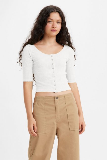 Dámske tričko LEVI'S® Dry Goods Pointelle A4769-0001