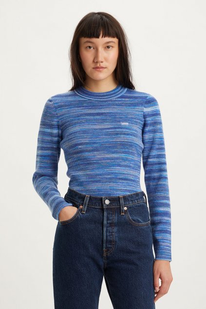 Dámsky pulóver LEVI'S® Retro Rib Crew Neck A0719-0010