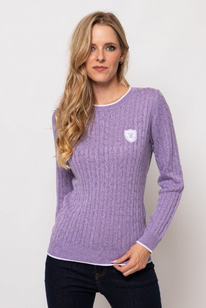 Dámsky pulóver HEAVY TOOLS / HAFEL lavender