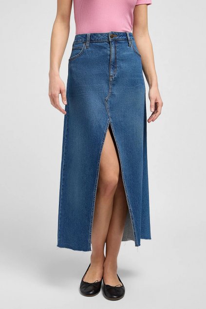 Dámska sukňa LEE Maxi Skirt in Sunken Waterfall 112349007