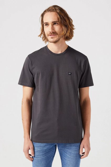 Pánske tričko Wrangler® Sign Off Tee in Faded Black 112351320