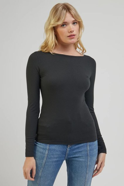 Dámske tričko Lee® Long Sleeve Slim Boat Neck Tee 112341577