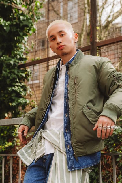Pánsky bomber Lee® Relaxed Bomber Jacket 112371315