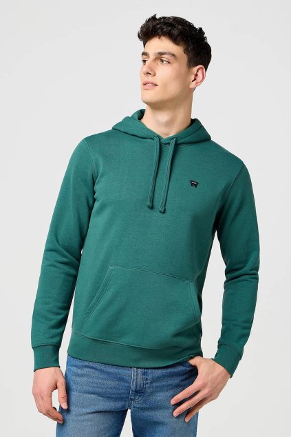 Pánska mikina Wrangler® Regular Sign Off Hoodie 112371458