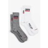 Ponožky LEVI'S® 2 Pack 37157-0151 white/grey
