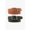 Pánsky opasok LEVI'S® REVERSIBLE CORE METAL BELT D6605-0001