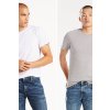 Pánske tričko LEVI'S® Slim Fit Crewneck Tees (2-pack) 82176-0005