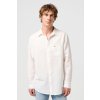Pánska košeľa Wrangler® LONG SLEEVE ONE POCKET SHIRT IN WORN WHITE 112352281