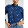 Dámska košeľa Lee Shirred Blouse in Dotted Indigo 112355126