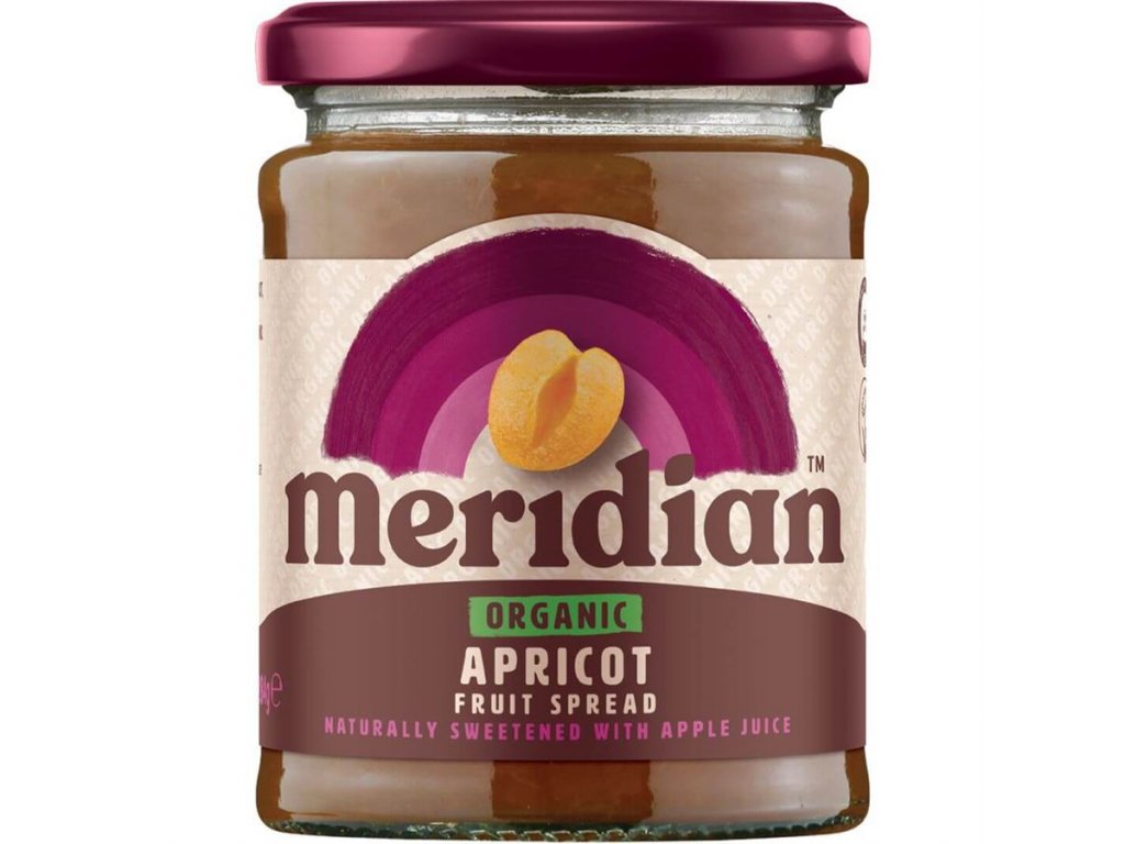 Meridian Fruit Spread 284g apricot Organic