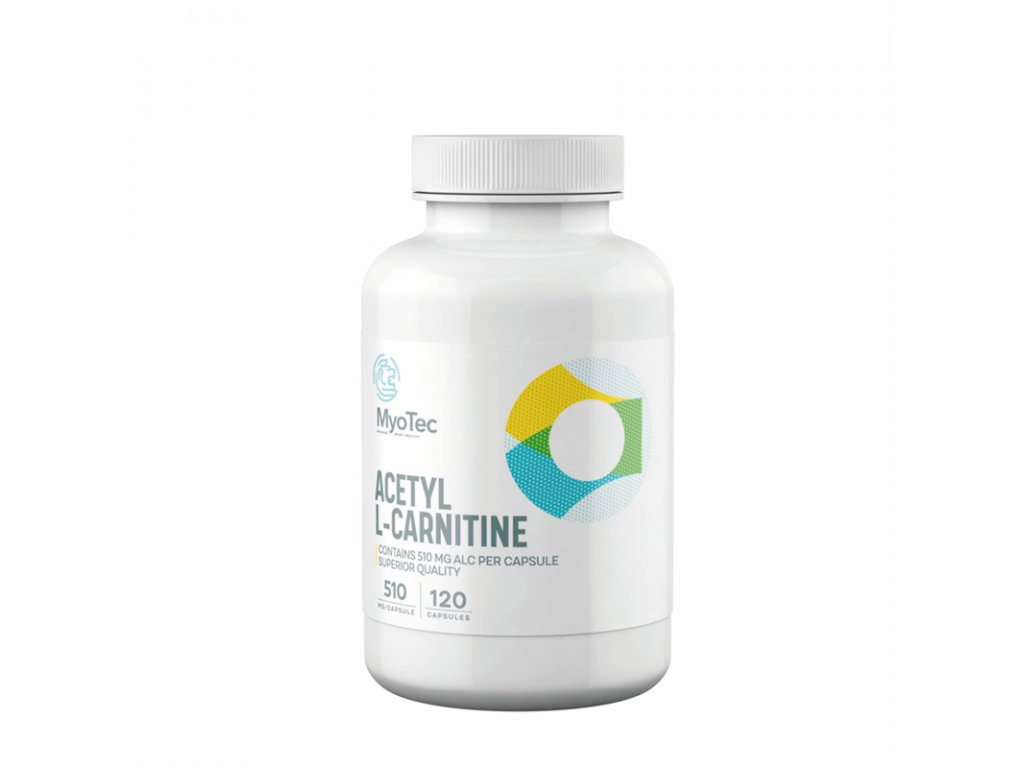 MyoTec Acetyl L-Carnitine 240 kapslí  + ZDARMA tester produktu (protein, nakopávač, tyčinka)