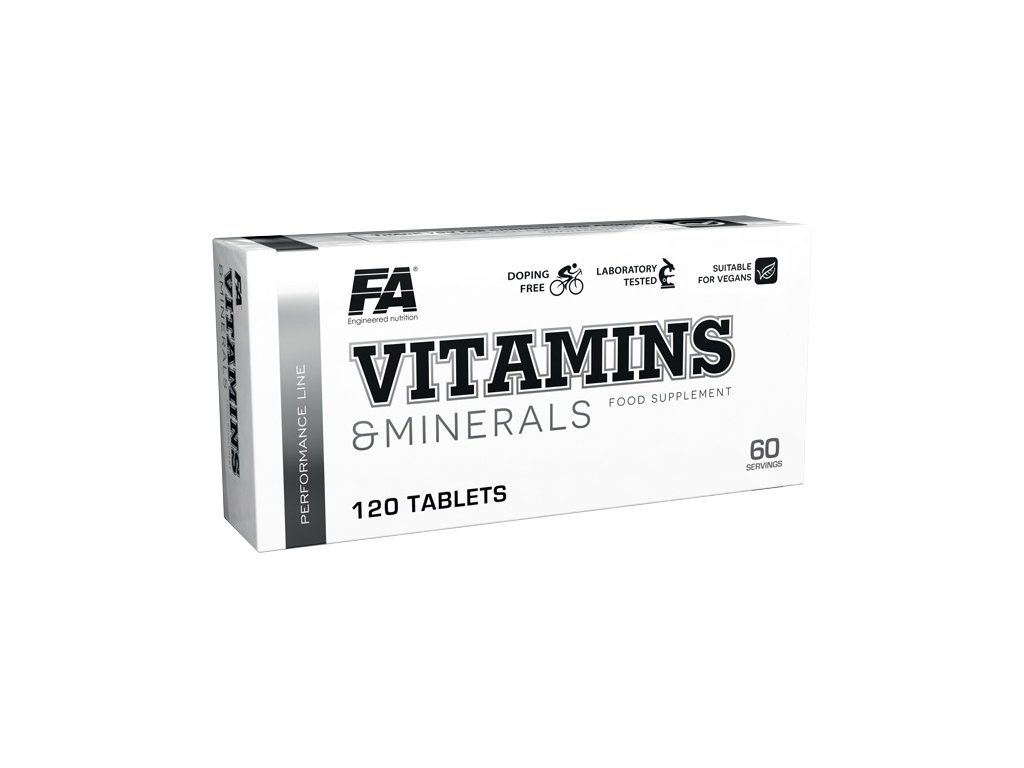 Fitness Authority Vitamins and Minerals 60 tablet