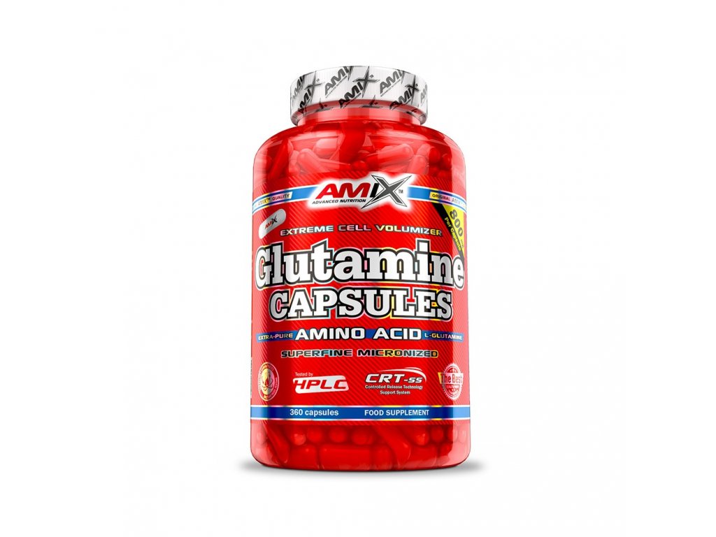Amix L-Glutamine Capsules 120 kapslí