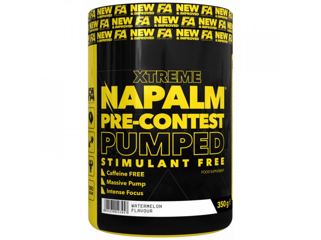 Fitness Authority Xtreme Napalm Pre-Contest Stimulant Free 350g