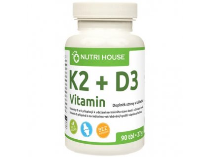 NutriStar Vitamin K2 + D3 90 tbl