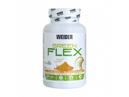 Weider Green Flex kurkuma + glukosamin 120 kapslí