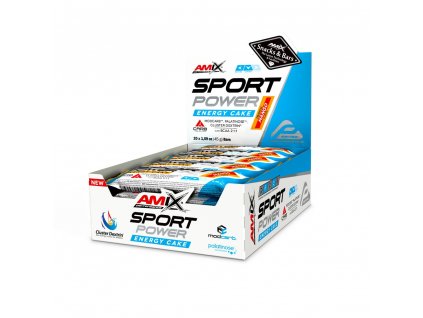 Amix SPORT POWER ENERGY CAKE BAR 20x45g