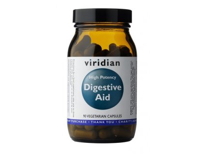 Viridian High Potency Digestive Aid 90 kapslí  + ZDARMA N.O Assassins Pump 10g