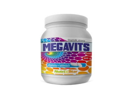 Nutristar Megavits 500 tablet  + ZDARMA N.O Assassins Pump 10g