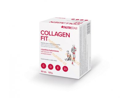 NutriStar Collagen Fit s Kyselinou Hyaluronovou 90 tablet